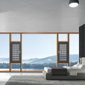 120 MM Thermal Automated Lift Window With Integrated Mesh System