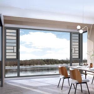 120 MM Panoramic Thermal Break Concealed Sliding System